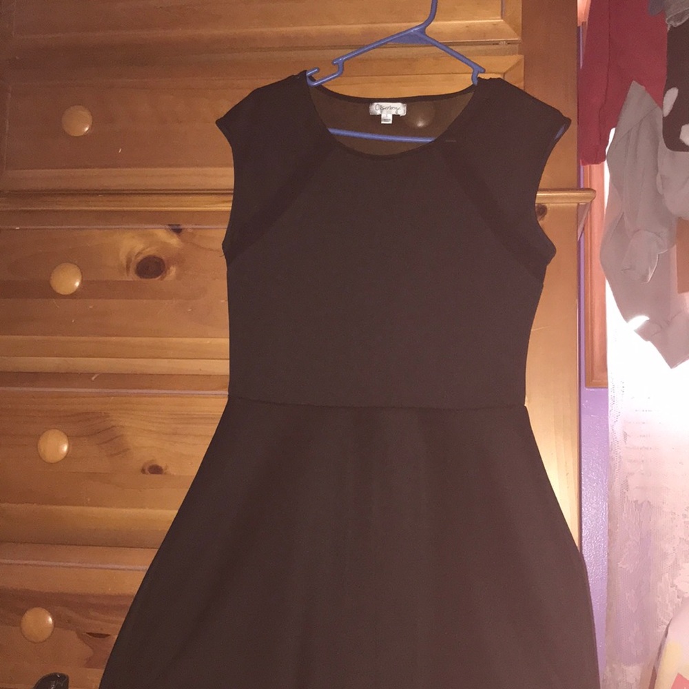 Black Skater Dress